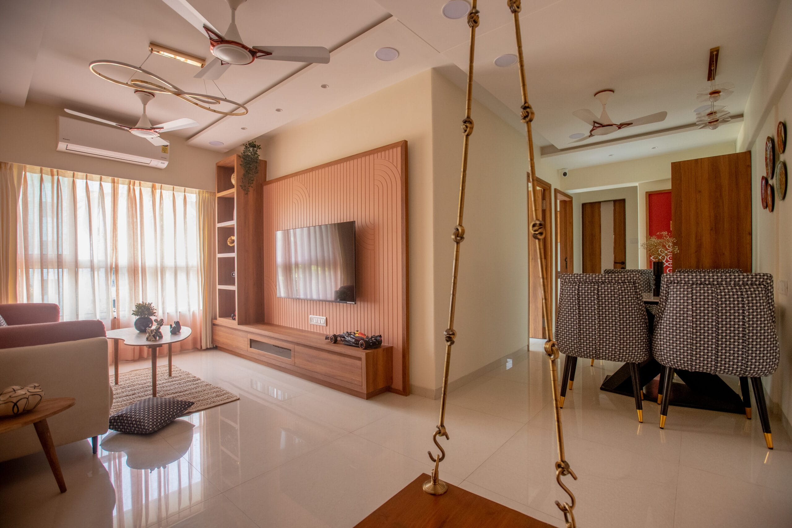 best living area home interior design in borivali