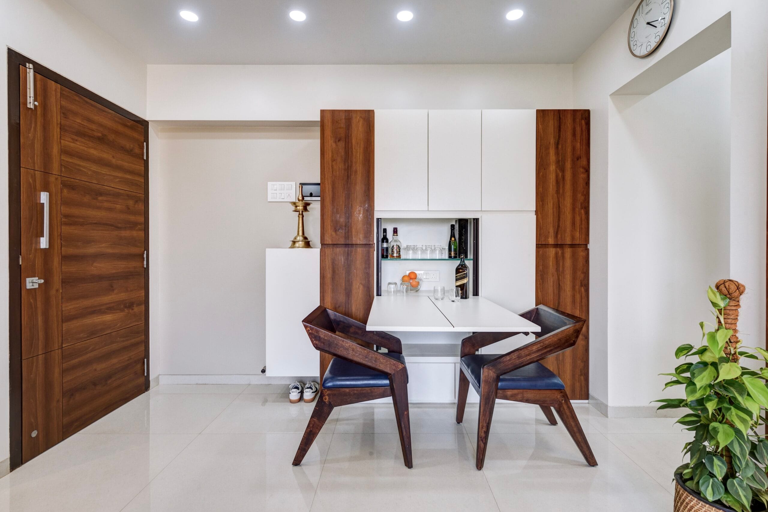 space saving dining table design