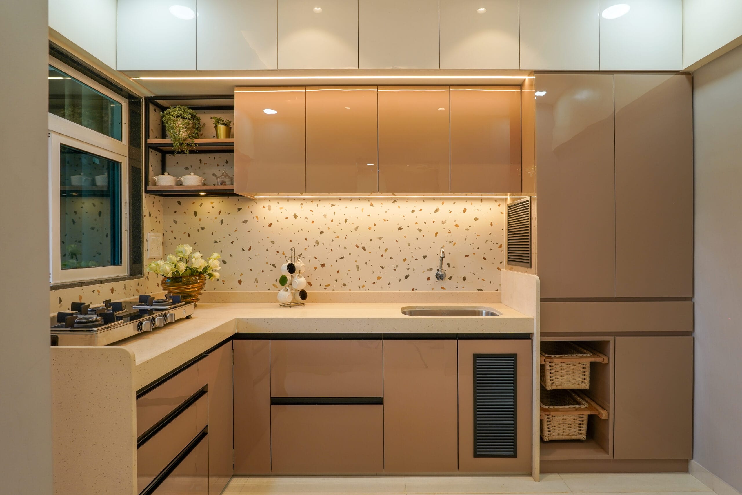 modern budget friendly modular kitchen in thane