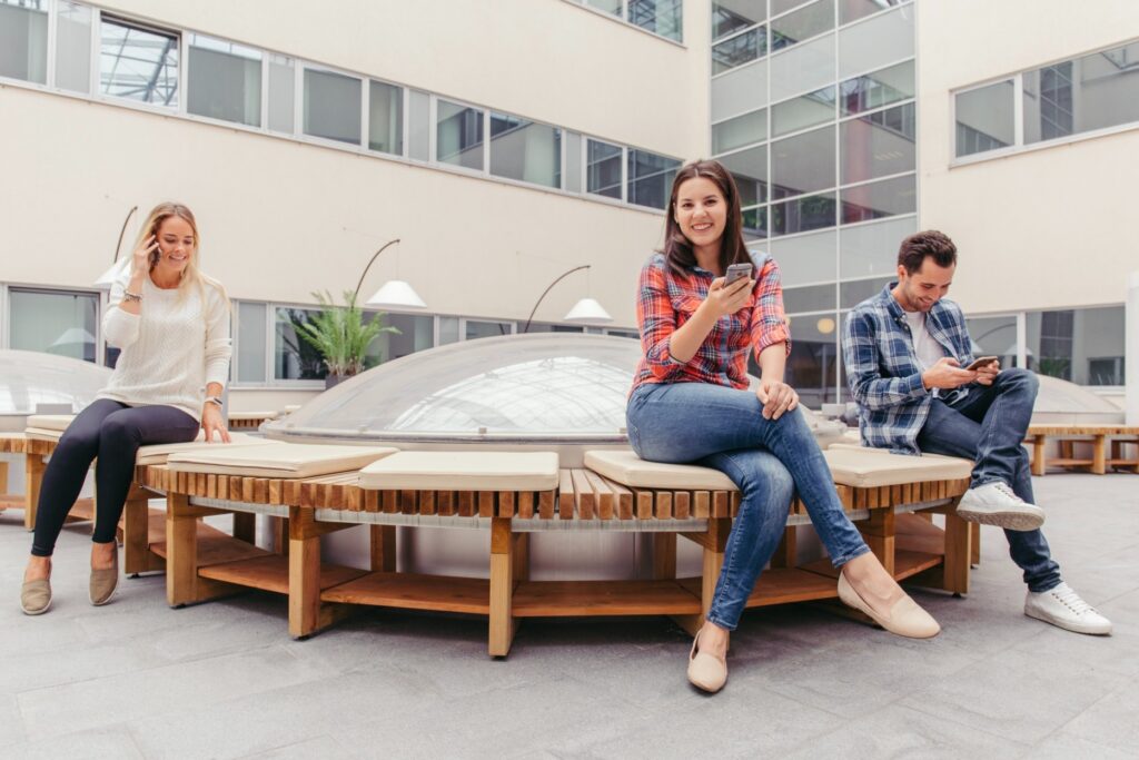 Break room and relaxation space