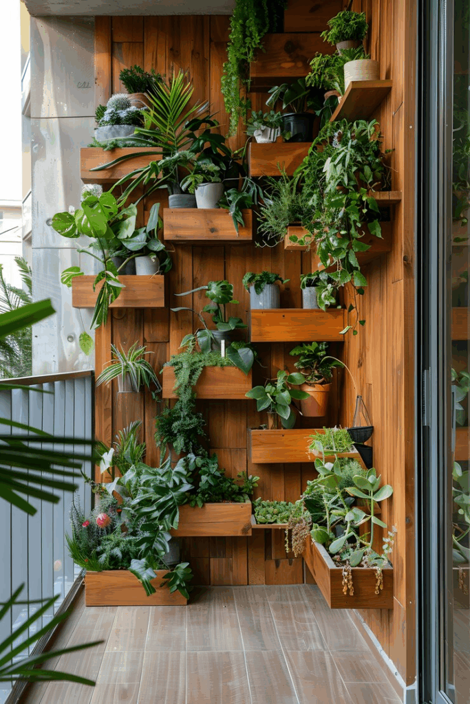 vertical garden for bungalow landscaping