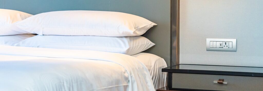 Accessible switches near bed