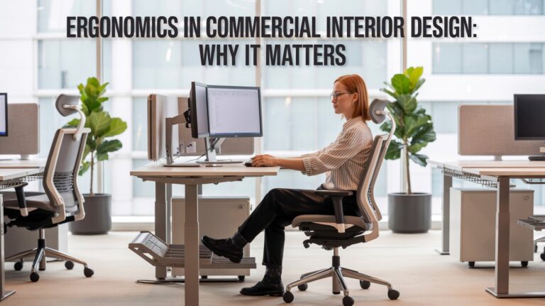 Read more about the article Ergonomics in Commercial Interior Design: Why It Matters