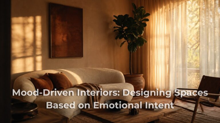 Read more about the article Mood-Driven Interiors: Designing Spaces Based on Emotional Intent