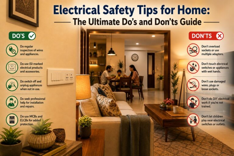 Read more about the article Electrical Safety Tips for Home: The Ultimate Do’s and Don’ts Guide