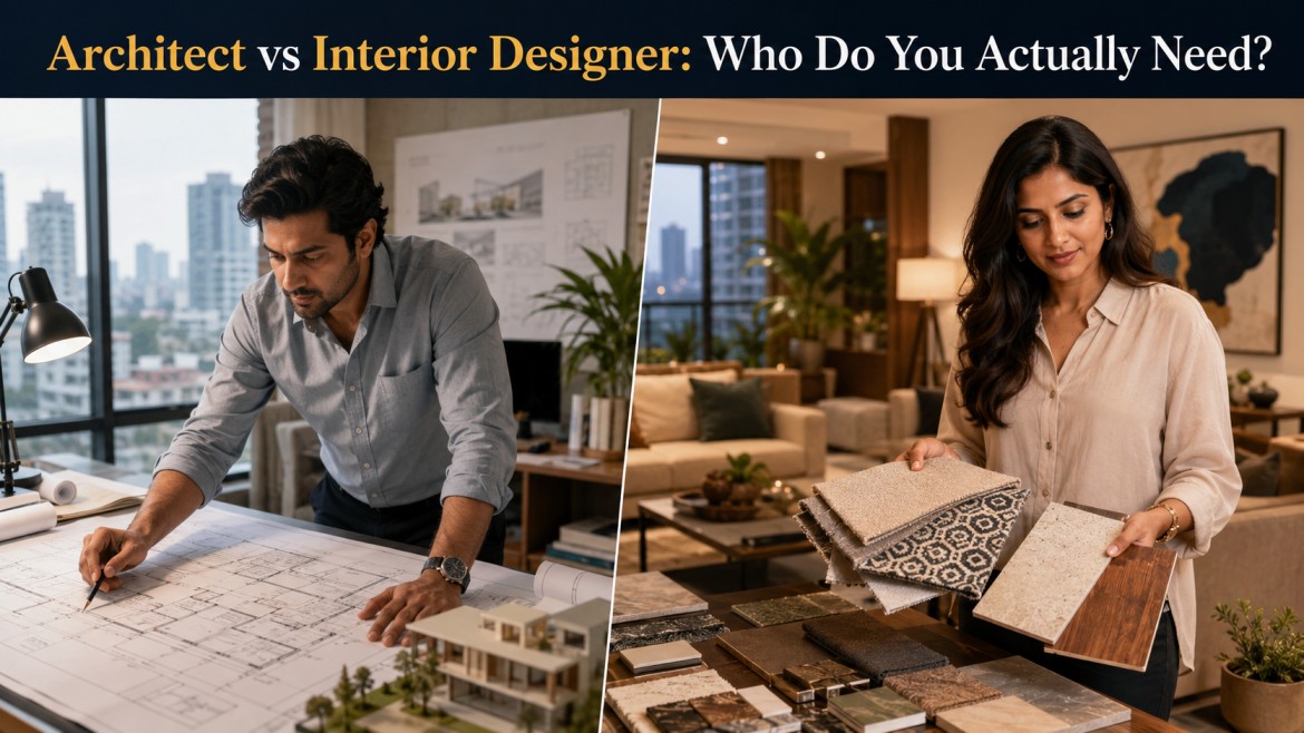 Architect vs Interior Designer: Who Do You Actually Need?