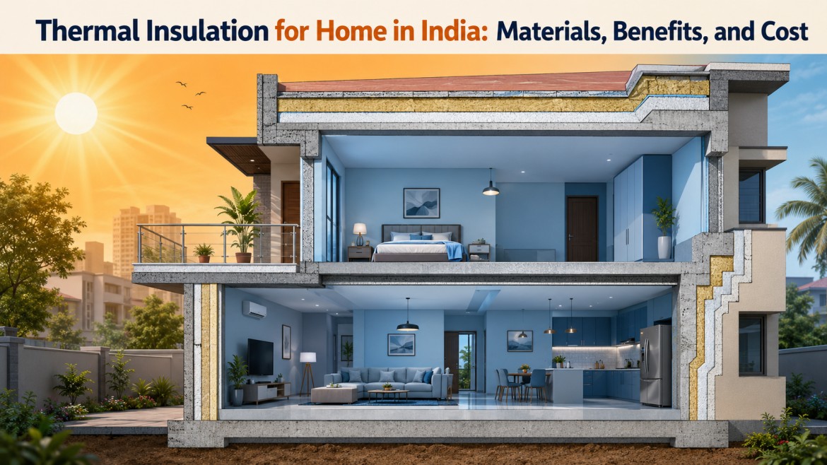 You are currently viewing Thermal Insulation for Home in India: Materials, Benefits, and Cost